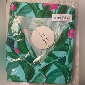 Little Sleepies Womens Pajamas Palm Springs Flamingo